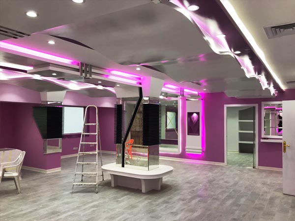 gym interior designing production company kuwait