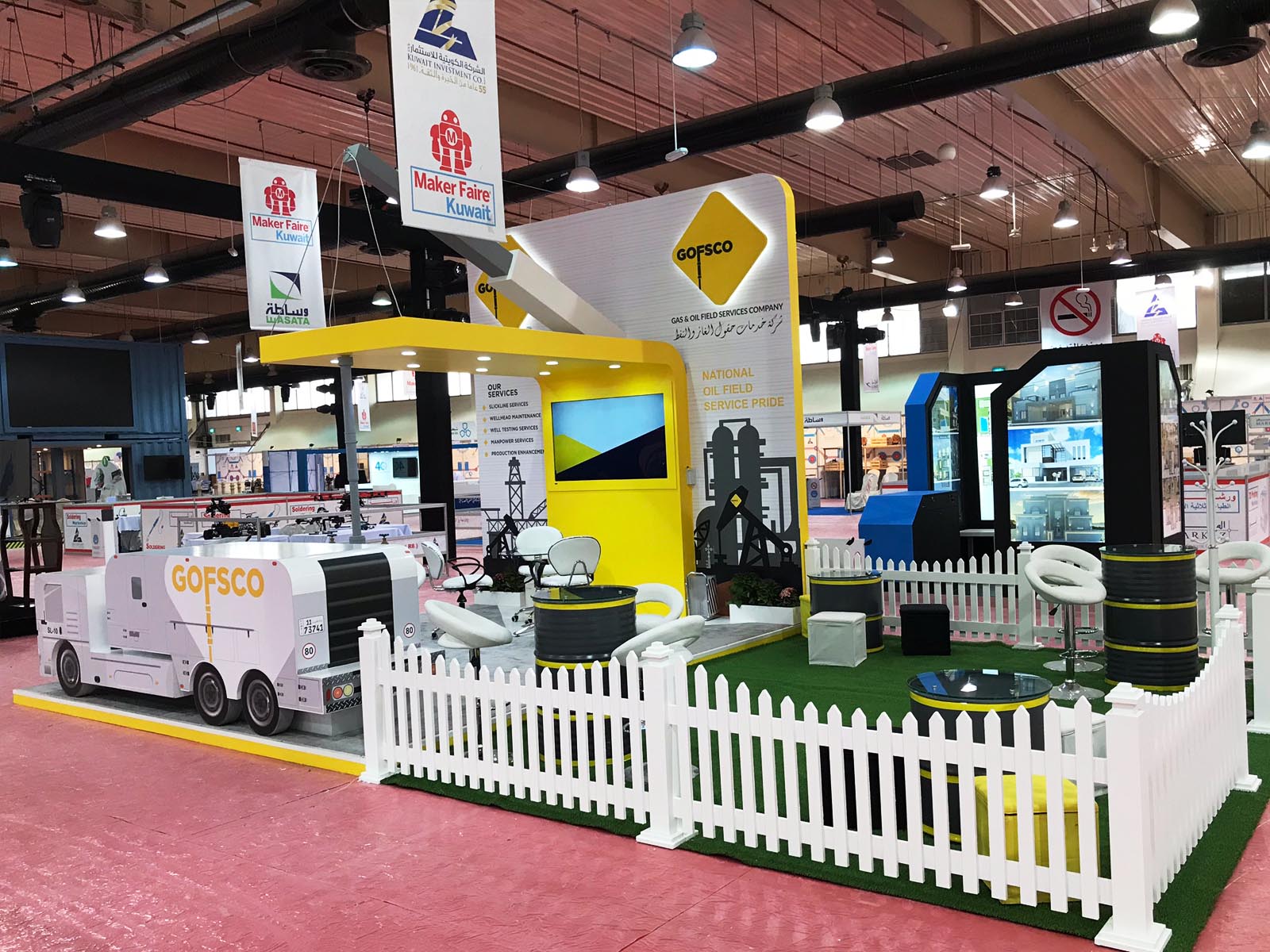 exhibition stand production kuwait
